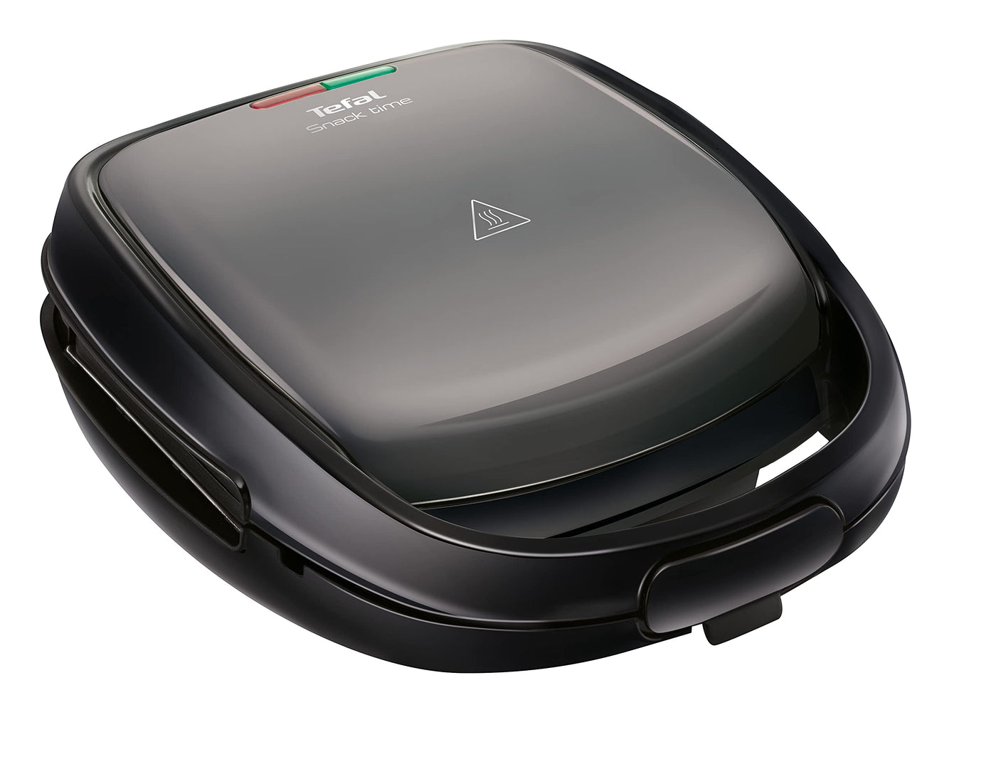 Tefal SW341B Snack Time 2in1 Kombi-Gerät Waffeleisen und Sandwichtoaster | 2 herausnehmbare | Antihaftbeschichtete Plattensets | Spülmaschinengeeignet | Wärmeisolierter Griff | ‎700 W | Grau / Schwarz