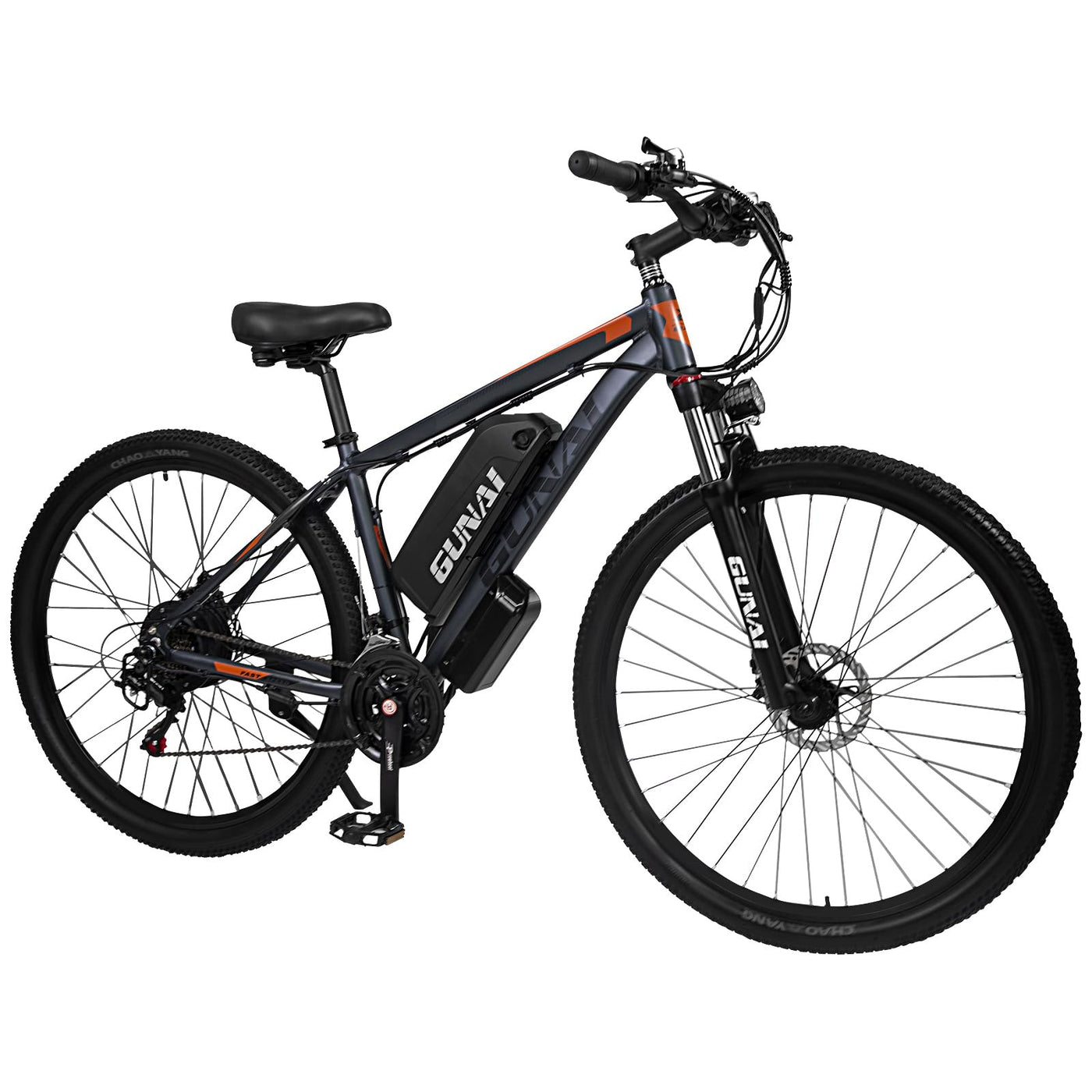 GUNAI 29 Zoll Elektro-Mountainbike elektrofahrräder 48V 15AH E Fahrrad,21-Gänge Elektro Fahrrad