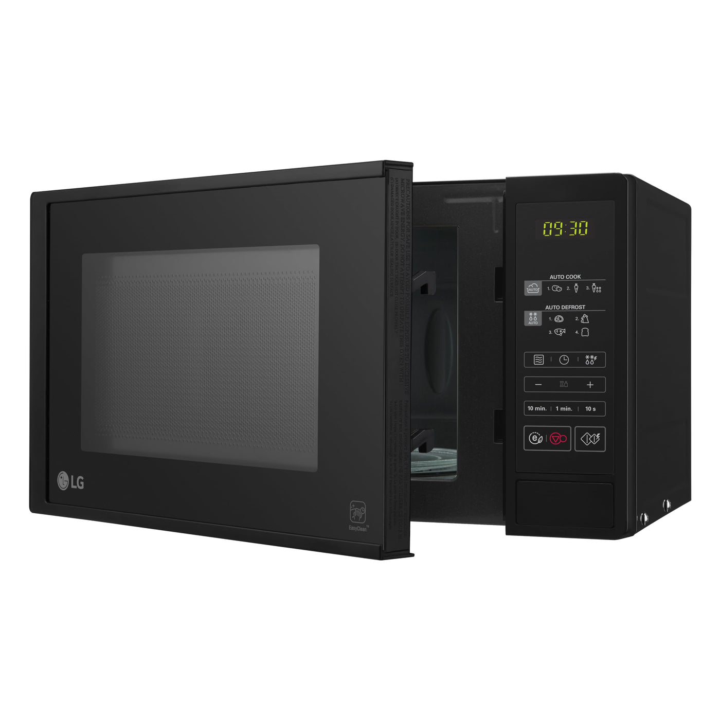 LG MS2042D | 700W Mikrowelle mit Smart Inverter Technologie | 20L Kapazität | Easy Clean | Schwarz