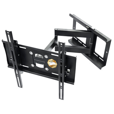 RICOO TV Wandhalterung Fernseher Schwenkbar Neigbar für 31-65 Zoll, Universal TV Halterung R23-S, Fernsehhalterung für Wand, Wandhalterung Fernseher 55 Zoll bis 95 Kg mit max. VESA 400x400 mm