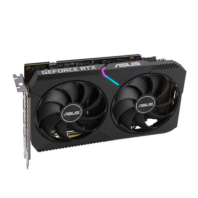 ASUS GeForce Dual RTX 3060 12GB V2 OC Edition Gaming Grafikkarte (GDDR6 Speicher, PCIe 4.0, 1x HDMI 2.1, 3x DisplayPort 1.4a, DUAL-RTX3060-O12G-V2)