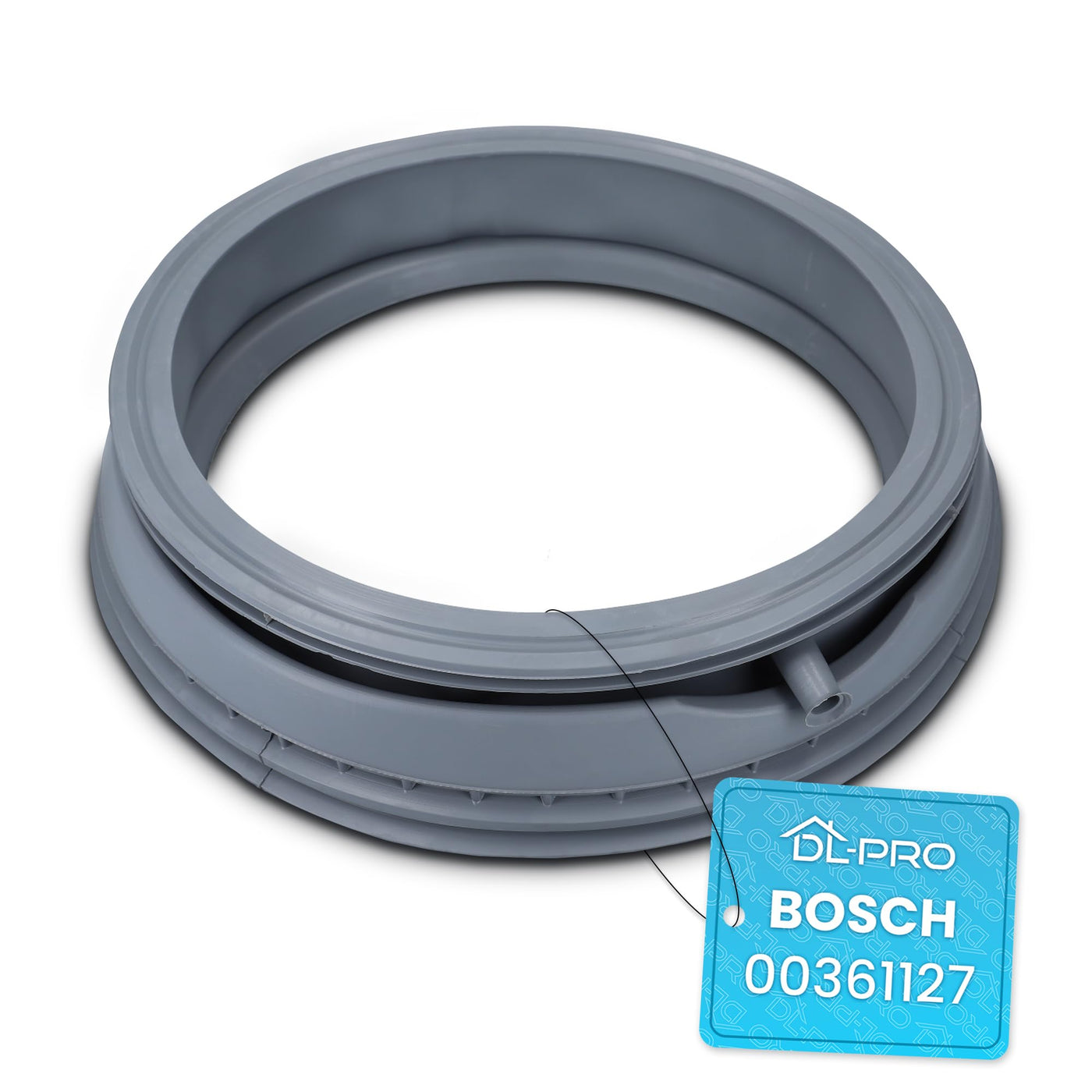 DL-pro Türmanschette 350mmØ für Bosch Siemens 361127 00361127 Privileg 02537421 für Waschmaschinen wie Classixx iQ300 iQ100 Exxcel Logixx Maxx Serie 2 Serie 4 Extraklasse iSensoric Siwamat