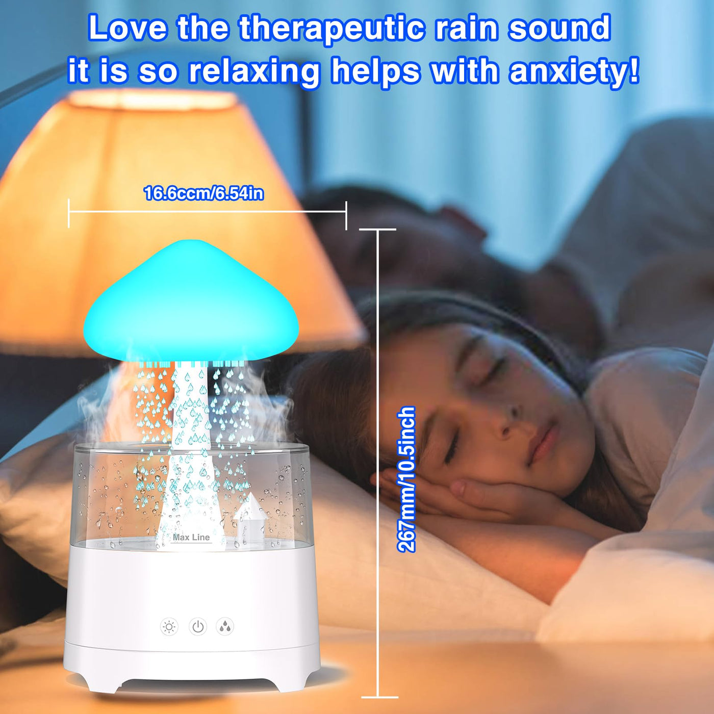 Diffuserlove luftbefeuchter Humidifier Lampe Raumbefeuchter Luft luftbefeuchter Schlafzimmer Air Humidifier