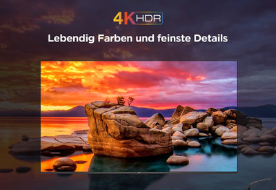 TCL 50V6B 50 Zoll, 4K Ultra HD, HDR TV, Smart TV unterstützt von Google TV (Dolby Audio, Motion Clarity, Sprachsteuerung, Kompatibel mit Google Assistant, Chromecast eingebaut