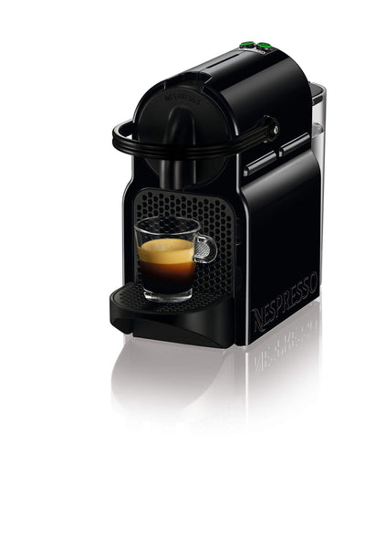 Nespresso De'Longhi EN 80.B Inissia, Hochdruckpumpe, Energiesparfunktion, kompaktes Design, 1260W, 32 x 12 x 23 cm, Dunkle Schwarz