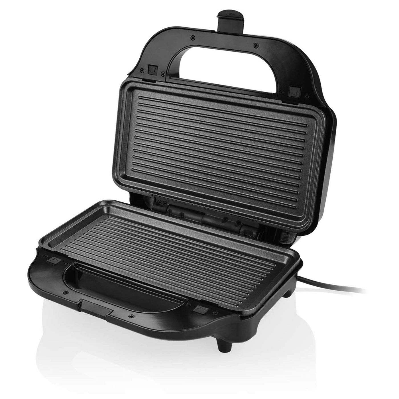 ETA Sandwichmaker 6 in 1 I Sorento Plus I Antihaftbeschichtung für leichte Reinigung ohne Anbrennen I 900 Watt I Waffeleisen, Grill und vieles mehr