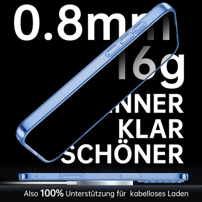 Qasyfanc Kameraschutzhülle Kompatibel mit iPhone 16 Hülle mit 2 Stück Schutzfolie, Dünne Transparent Handyhülle iPhone 16 Case Weiche Silikon Anti-Gelb Schutzhülle, Durchsichtig