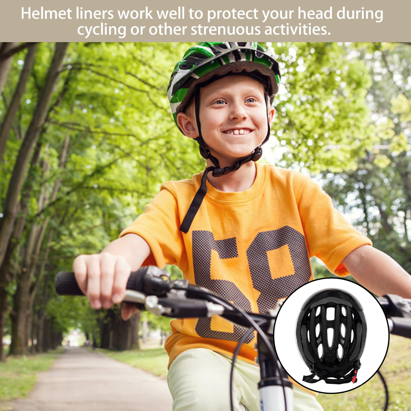 1 Sätze Fahrradhelm Polster Ersatz,Universal Helmet Pads,Helmpolster Fahrradhelm Ersatz,Polster Fahrradhelm Schaumstoff,Bequem Fahrradhelm Ersatzteile für Helm,Kinderhelm,Motorradhelm