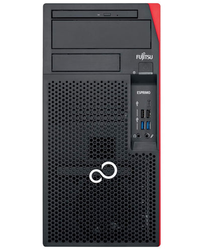 Fujitsu Esprimo P757/E85+ Intel Quad Core i7 1TB SSD Festplatte 32GB Speicher Windows 11 Pro DVD Brenner Business Tower Computer PC (Generalüberholt)