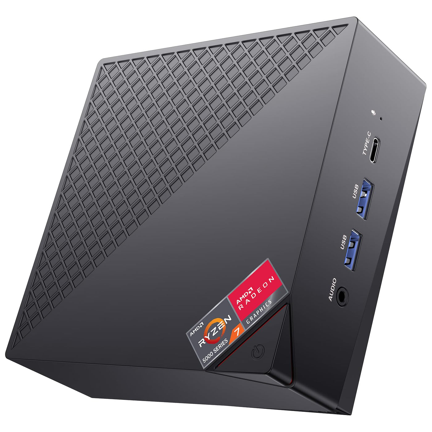 ACEMAGICIAN AM06 Pro Mini PC, AMD Ryzen 7 5800U (8C/16T, bis zu 4.4Ghz),16GB DDR4 512GB NVME SSD Mini Computer | 4K Triple Display | Type-C | Dual Ethernet | WiFi 6 | BT 5.2