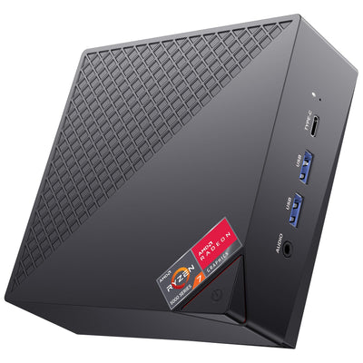 ACEMAGICIAN AM06 Pro Mini PC, AMD Ryzen 7 5800U (8C/16T, bis zu 4.4Ghz),16GB DDR4 512GB NVME SSD Mini Computer | 4K Triple Display | Type-C | Dual Ethernet | WiFi 6 | BT 5.2