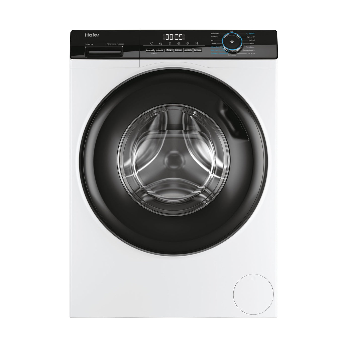 Haier I-PRO SERIE 3 HW81-NBP14939 Waschmaschine / 8 kg / A - beste Effizienz / Inverter-Motor / Dampfprogramme / XL-Trommel / Aquastop-Schlauch