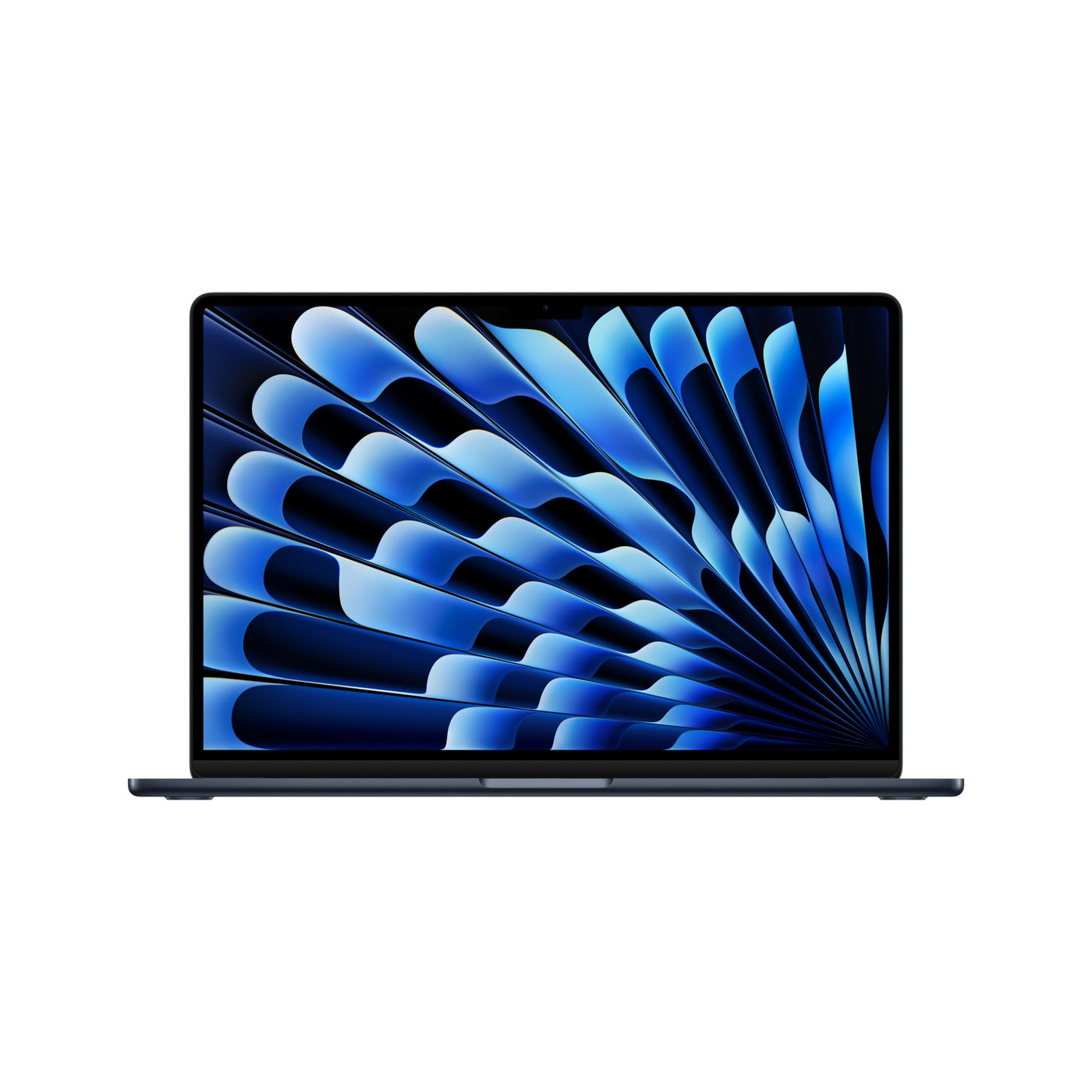 Apple 2024 15" MacBook Air Laptop mit M3 Chip: 15,3" Liquid Retina Display, 16 GB gemeinsamer Arbeitsspeicher, 512 GB SSD Speicher, beleuchtete Tastatur, 1080p FaceTime HD Kamera, Mitternacht