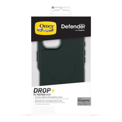 OtterBox Defender Series MagSafe Hülle für iPhone 16, stoßfest, sturzsicher, extrem robust, Schutzhülle, 7X getestet nach Militärstandard, Grün