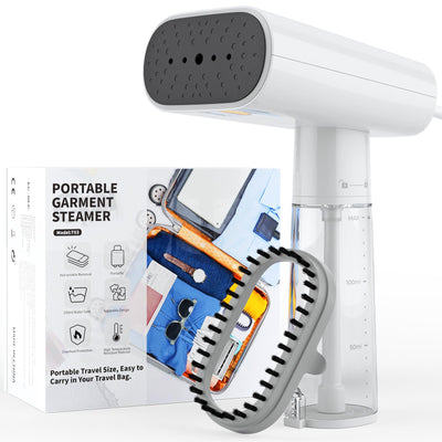 Fer à vapeur de voyage Vpcok Direct Steamer 1000W Brosse à vapeur avec réservoir de 150 ml pour vapeur verticale, horizontale, fer à vapeur portable à main Chauffage rapide, élimination des plis pour vêtements