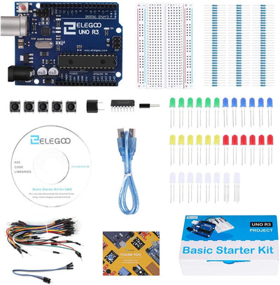 ELEGOO Basic Starter Kit Deutsch mit R3 Mikrocontroller Board