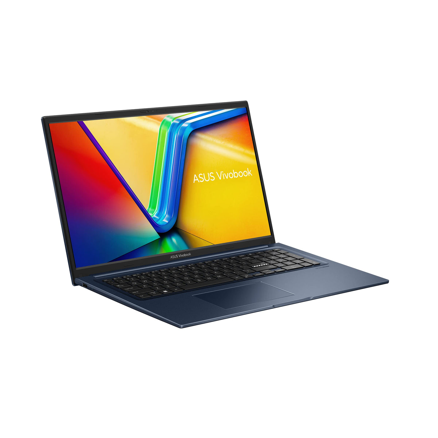 ASUS Vivobook 17 Laptop | 17,3" Full-HD 16:9 IPS Display | Intel Core i7-1255U | 16 GB RAM | 512 GB SSD | Intel Iris Xe | Windows 11 | QWERTZ Tastatur | Quiet Blue