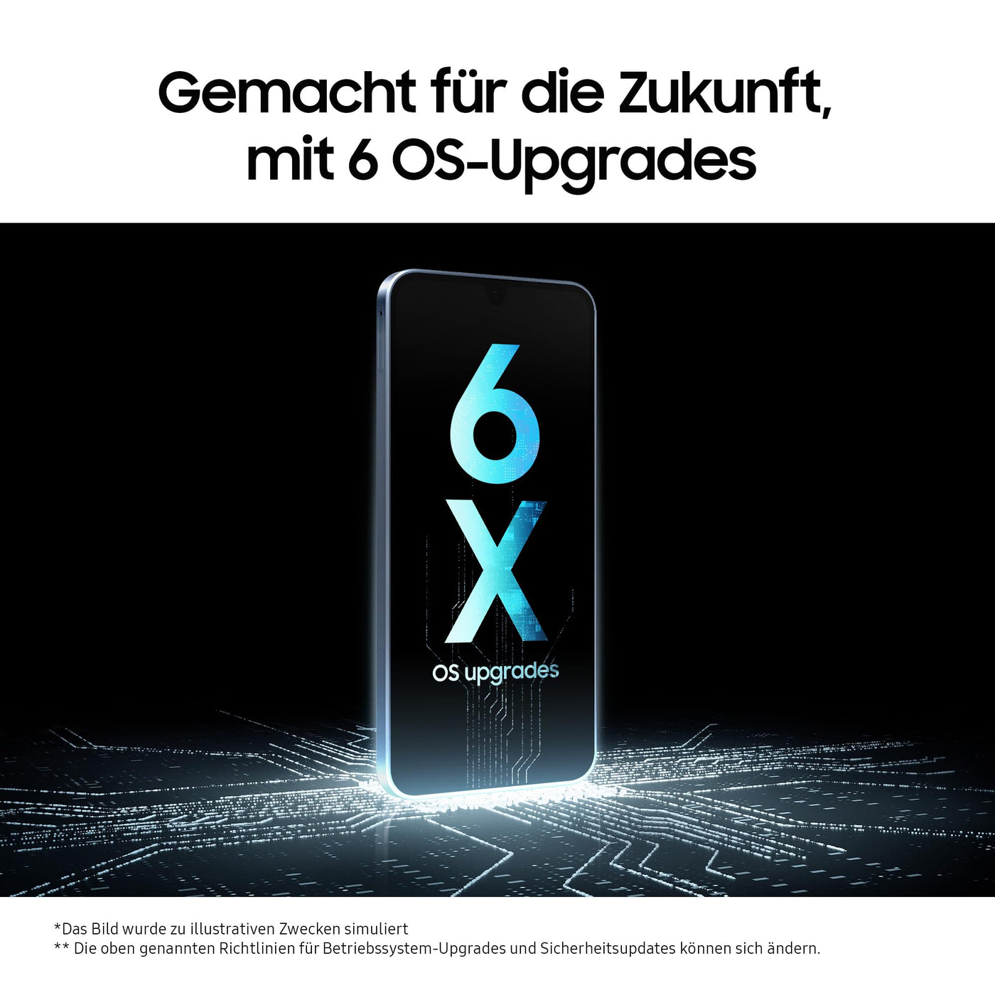 Samsung Galaxy A16 5G Smartphone ohne Vertrag, Handy mit Android, 50-MP-Hauptkamera, 16,91 cm / 6,7" Display, 128 GB, Blue Black, 2,5 Jahre Herstellergarantie [Exklusiv bei Amazon]