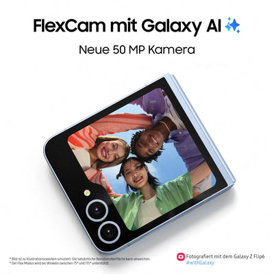 Samsung Galaxy Z Flip6 AI-Smartphone, Simlockfreies Handy ohne Vertrag, 512 GB Speicher, Yellow + Buds3 Pro Kabellose Bluetooth-Kopfhörer, Active Noise Cancelling (ANC)