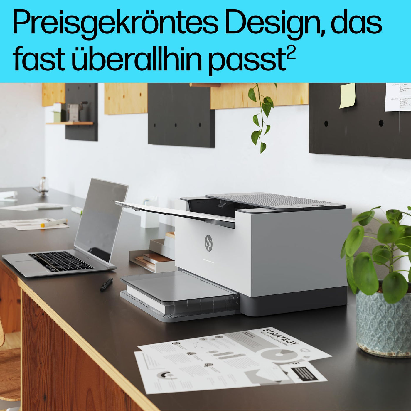 HP LaserJet M207dw Laserdrucker Schwarzweiß, Schneller beidseitiger Druck, Dual-Band Wi-Fi, USB, LAN, HP Smart App, LED Bedienfeld