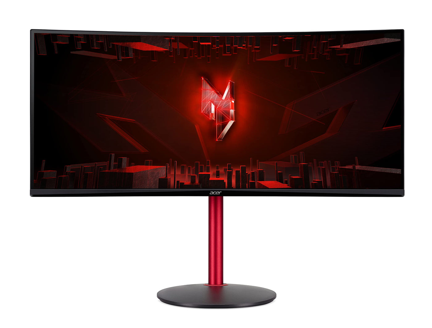 Acer Nitro XZ342CUP Gaming Monitor 34 Zoll (86cm Bildschirm) QHD, 165Hz DP, 100Hz HDMI, 1ms (VRB), 2xHDMI 2.0, DP 1.4, Curved, höhenverstellbar, DP/HDMI FreeSync Premium