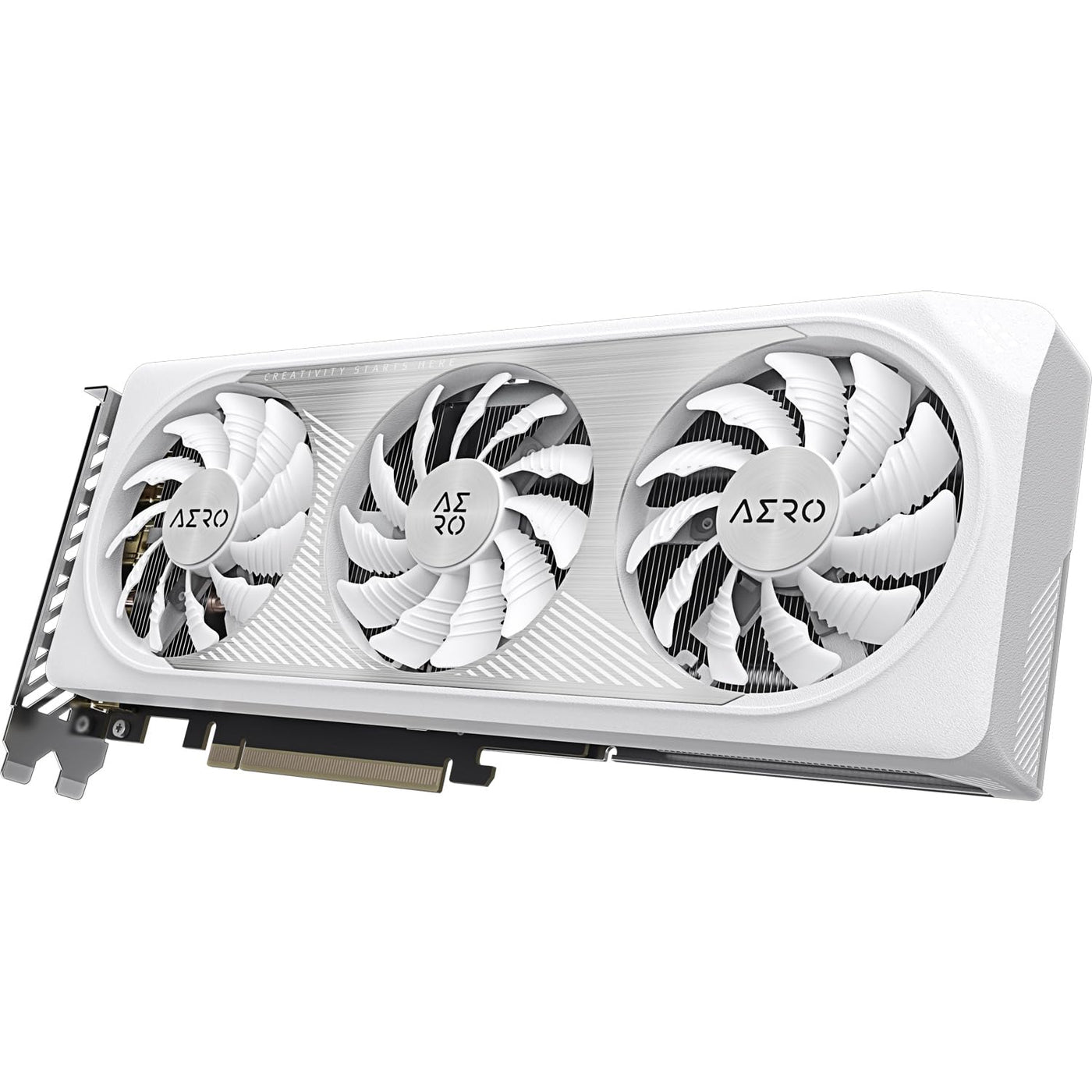 Gigabyte NVIDIA GeForce RTX 4060 AERO OC Graphics Card - 8GB GDDR6, 128-bit, PCI-E 4.0, 2550MHz Core Clock, 2x DP 1.4, 2x HDMI 2.1a, NVIDIA DLSS 3 - GV-N4060AERO OC-8GD