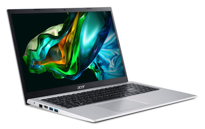 Acer Aspire 3 (A315-58-3870) Laptop, 15,6" FHD Display, Intel Core i3-1115G4, 16 GB RAM, 512 GB SSD, Intel UHD Graphics, Windows 11, QWERTZ Tastatur, Silber