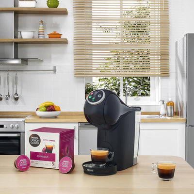 NESCAFÉ DOLCE GUSTO MINI ME by KRUPS arctic-grey/ schwarz automatische Kaffeekapselmaschine