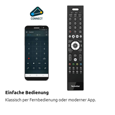 TechniSat TECHNISTAR K4 ISIO - Récepteur câble avec tuner à quatre voies (HDTV, HDMI, USB, DVRready, fonction Internet ISIO, HbbTV, PiP, PaP, multicast DVB-IP, Conax CSP, télécommande) noir