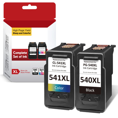 Firstoner 540XL 541XL Multipack, Druckerpatronen PG 540XL und CL 541XL Ersatz für Canon Druckerpatronen 540 541 für Pixma MG3650 MG3500 MG3650s MX395 TS5150 TS5151 (Schwarze, Farbe)