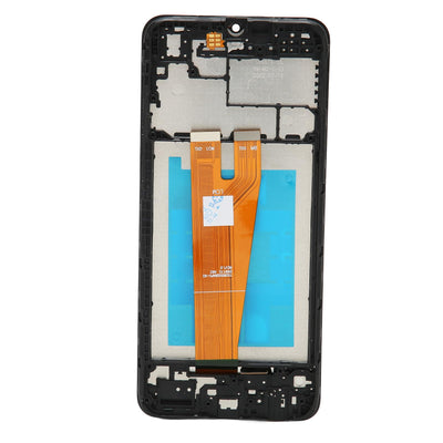 Bildschirmaustausch mit Rahmen 6,5-Zoll-LCD-Display-Digitizer-Touchscreen-Baugruppe mit Reparaturteilwerkzeugen für Galaxy A04 A045