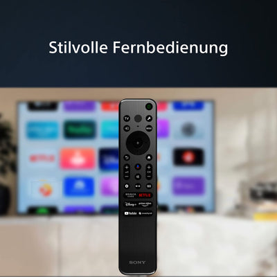 Sony BRAVIA, KD-65X85L, 65 Zoll Fernseher, Full Array LED, 4K HDR 120Hz, Google TV, Smart TV, Works with Alexa, BRAVIA CORE, TRILUMINOS PRO, HDMI 2.1, Gaming-Menü mit ALLM + VRR
