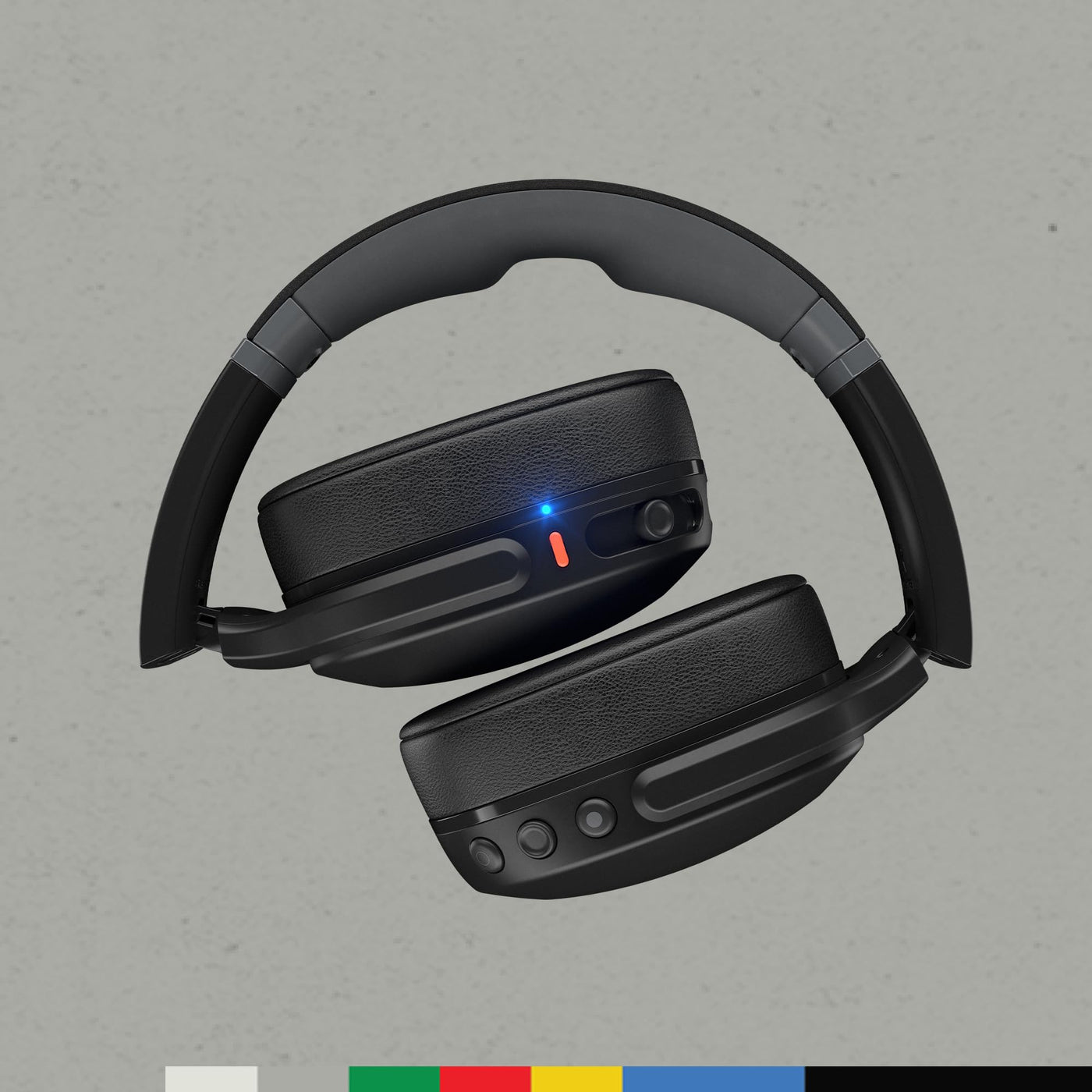 Skullcandy Crusher Evo Over-Ear Wireless-Kopfhörer mit Sensory Bass, 40 Std. Akkulaufzeit, Mikro, kompatibel mit iPhone, Android und Bluetooth-Geräten - Schwarz