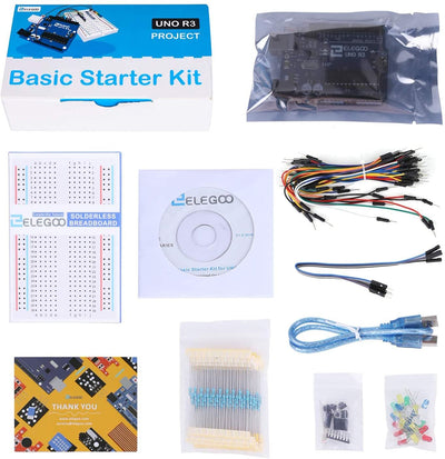 ELEGOO Basic Starter Kit Deutsch mit R3 Mikrocontroller Board