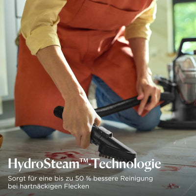 Bissell SpotClean HydroSteam, Polsterreiniger Gerät, Teppichreiniger mit HydroSteam Technologie, Dampfreiniger, Nasssauger für Teppiche, Polster, Auto & Mehr, Leistungsstarker 1000W Motor, 3689N