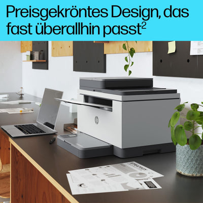 HP LaserJet MFP M235sdw Multifunktions-Laserdrucker Schwarzweiß, Drucken, Kopieren, Scannen, Automat.beidseitiger Druck, Dual-Band Wi-Fi, USB, LAN, HP Smart App, Intelligente Benutzeroberfläche