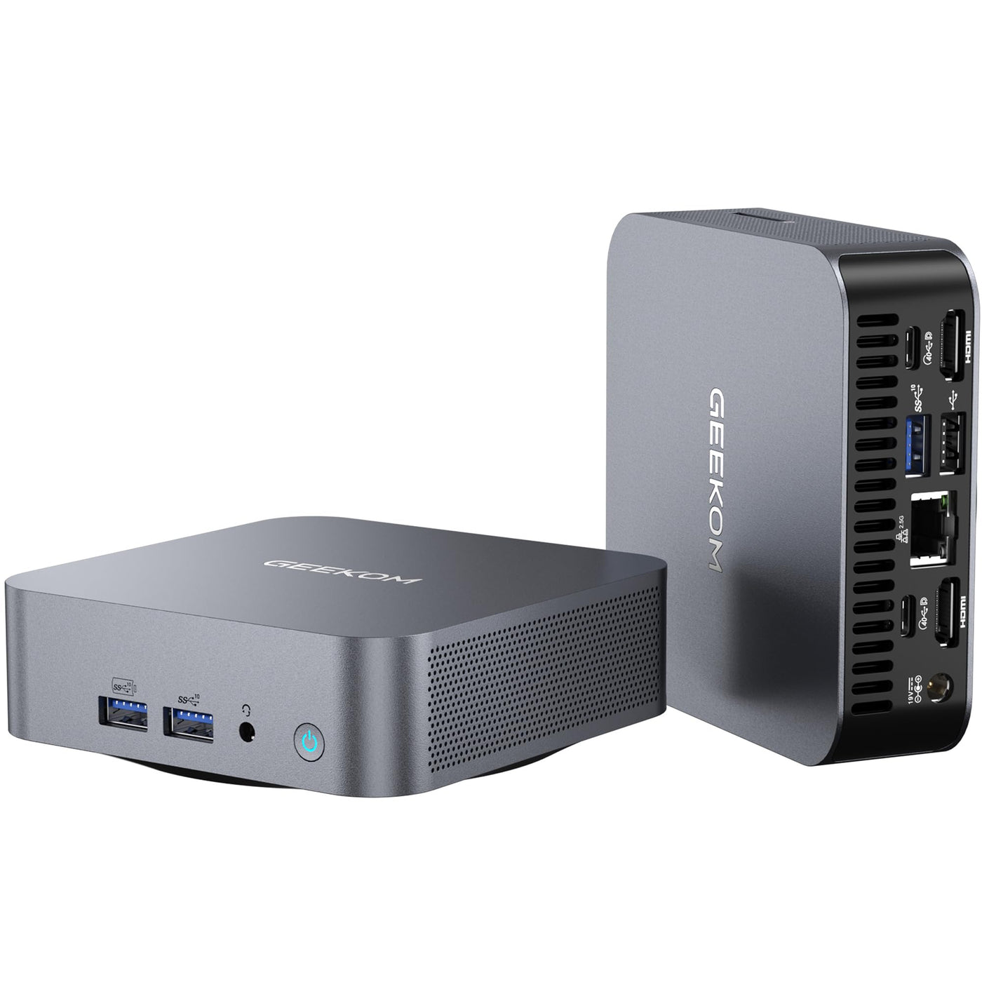 GEEKOM GT13 Pro Mini PC, 13. Generation i9-13900H (14 Kerne, 20 Threads, bis zu 5,4 GHz) 32 GB DDR4 2TB M.2 PCIe SSD Mini Computer, Mini Desktop PC Windows 11 Pro, Wi-Fi 6E | 8K UHD | USB4*2