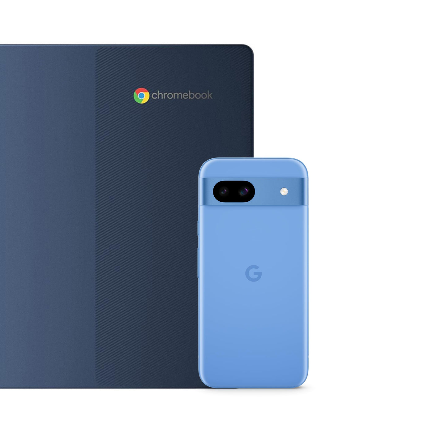 Google Pixel 8a: Android-Smartphone ohne SIM-Lock mit fortschrittlicher Pixel-Kamera, Langer Akkulaufzeit und leistungsstarken Sicherheitsfunktionen – Bay, 128GB + Lenovo Chromebook IdeaPad Slim 3