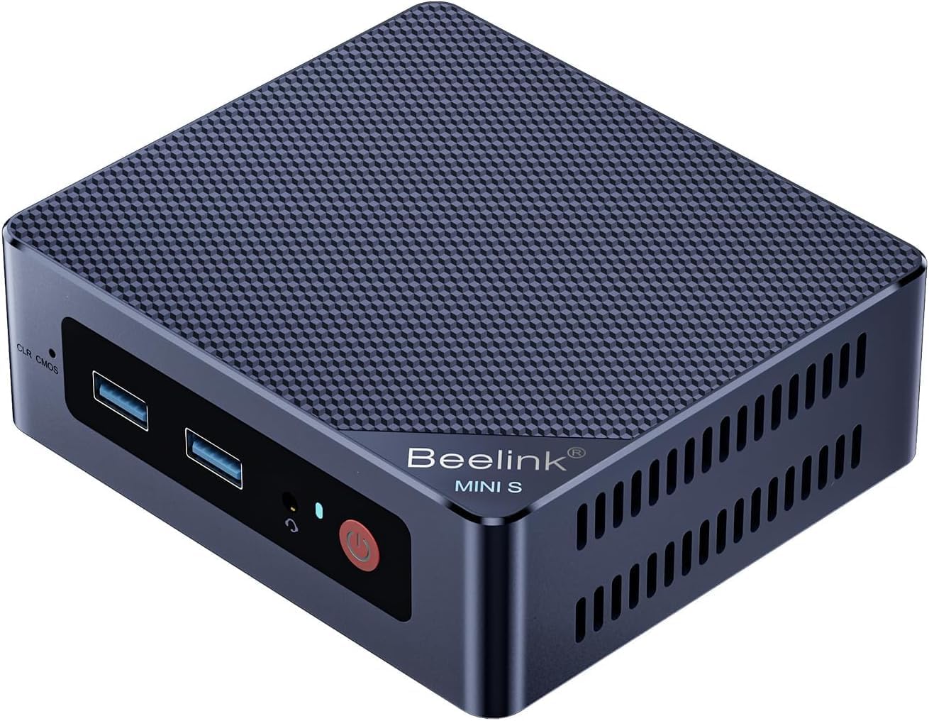 Beelink Mini S12 Mini PC, Intel 12th Gen N100(4C/4T, bis zu 3.4GHz), 16GB DDR4 500GB M.2 SSD, Mini Desktop Computer Unterstützung Dual HDMI 4K Output/WiFi6/BT5.2/USB 3.0