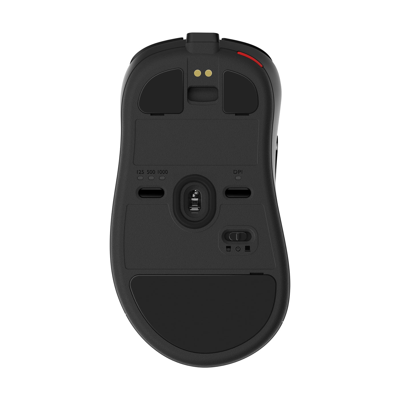 BenQ - Zowie EC2-CW Kabellose Ergonomische Esports Gaming Maus, Verbesserter Empfänger, Mausrad mit 24 Stufen, Ohne Treiber, Mittlere Größe, Schwarz