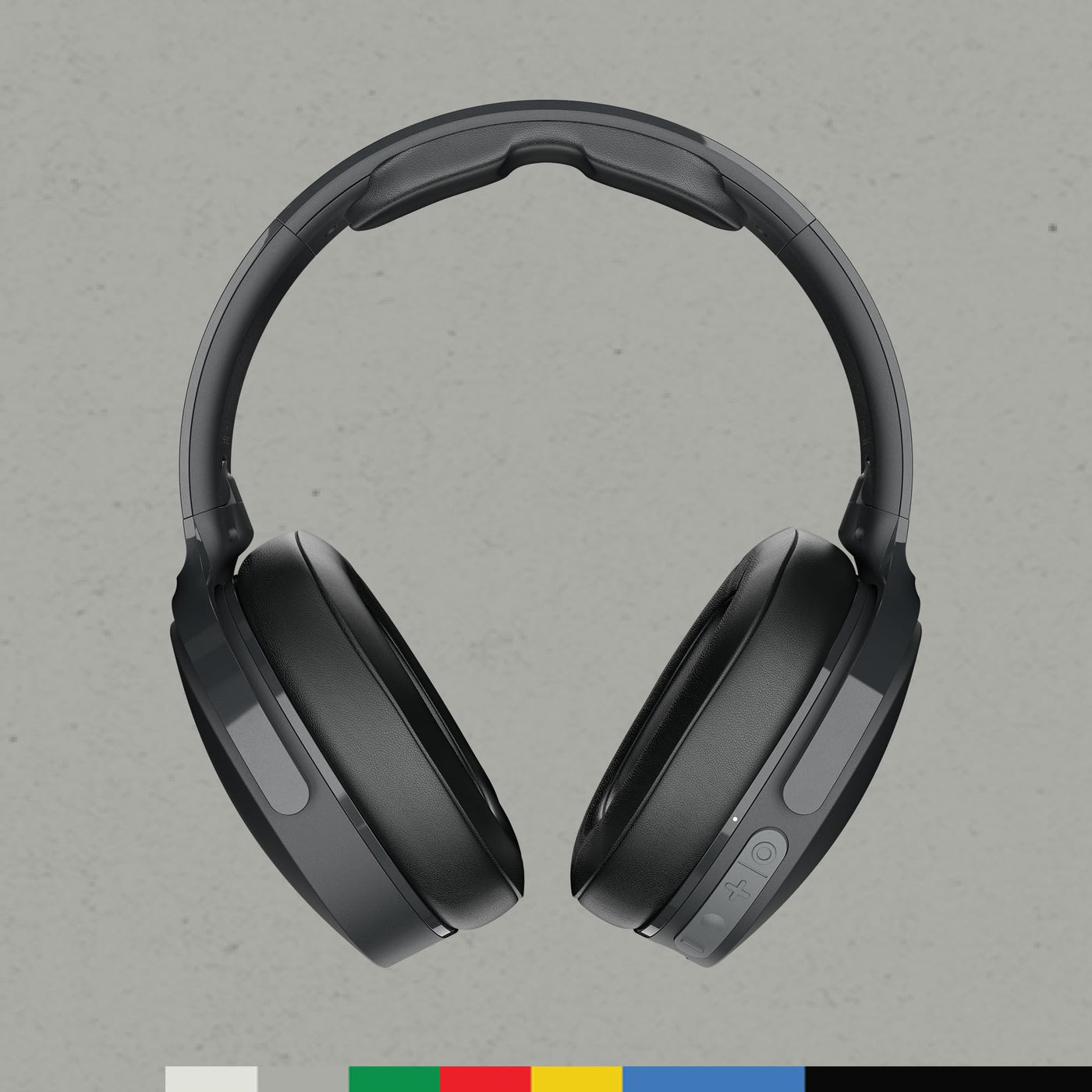 Skullcandy Hesh Evo Over-Ear Wireless-Kopfhörer, 36 Std. Akkulaufzeit, Mikro, kompatibel mit iPhone, Android und Bluetooth-Geräten - Schwarz