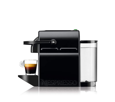 Nespresso De'Longhi EN 80.B Inissia, Hochdruckpumpe, Energiesparfunktion, kompaktes Design, 1260W, 32 x 12 x 23 cm, Dunkle Schwarz