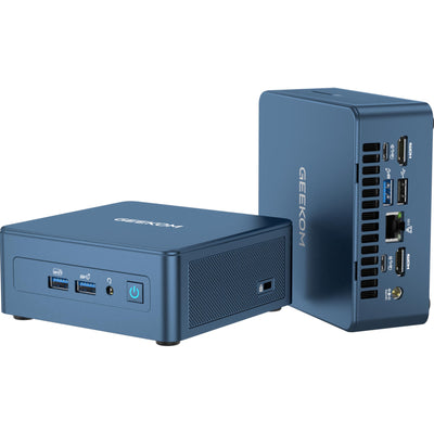 GEEKOM Mini IT12 Mini PC, NUC12 i5-12450H (8 Kerne, 12 Threads, bis zu 4,4 GHz), 16 GB DDR4 512 GB SSD Windows 11 Pro Mini Computer - 8K | USB4 | WiFi 6E | BT5.2 für den täglichen Gebrauch