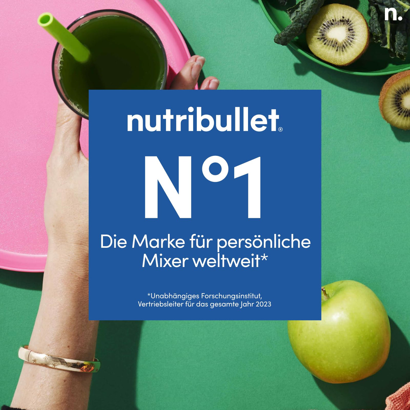 Nutribullet Pro 1200, Elektrischer Mixer, Zerkleinerer, Smoothie Mixer, Multifunktionsmixer, 1200w Leistung, 700ml und 900ml Gläser, schwarz, NB120MB