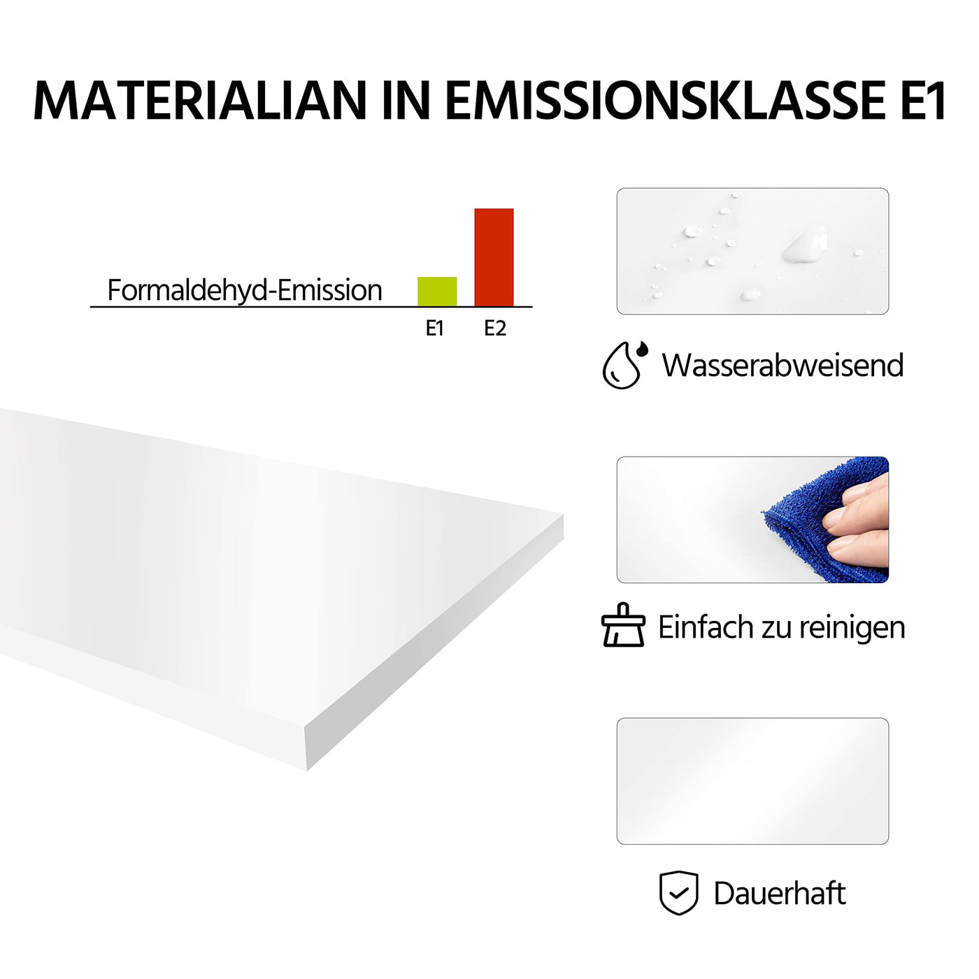 Yaheetech Waschbeckenunterschrank Badmöbel 2er Set Waschbecken mit Unterschrank Badezimmerunterschrank Badschrank mit Waschbecken Keramikbecken Waschtisch mit Viel Stauraum, weiß