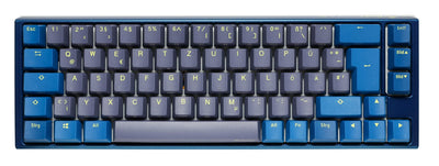 Ducky One 3 Daybreak - Mechanische Gaming Tastatur Deutsches Layout im SF-Format (65% Keyboard) mit Cherry MX Brown Switches, Hot-Swap-fähig (Kailh-Sockeln) und RGB-Beleuchtung