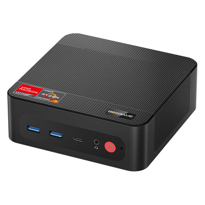 BOSGAME P4 Plus Dual 2,5G LAN Mini-PC, AMD Ryzen 7 5825U Prozessor (bis zu 4,5 GHz), Windows 11 Pro Mini-Computer, 32 GB DDR4 RAM, 1 TB PCIe3.0 SSD, Mini-Gaming-Desktop-PC, HDMI/WiFi/Bluetooth/WOL