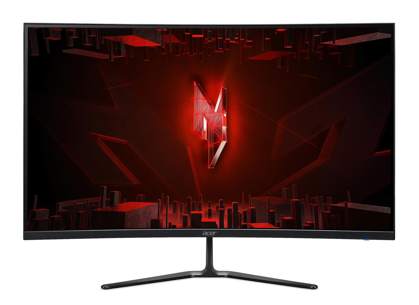 Acer Nitro ED320QRS3 Gaming Monitor 31,5 Zoll (80 cm Bildschirm) Full HD, 165Hz, 5ms (GTG), 2xHDMI 2.0, DP 1.4, Curved, DP/HDMI FreeSync Premium, Schwarz