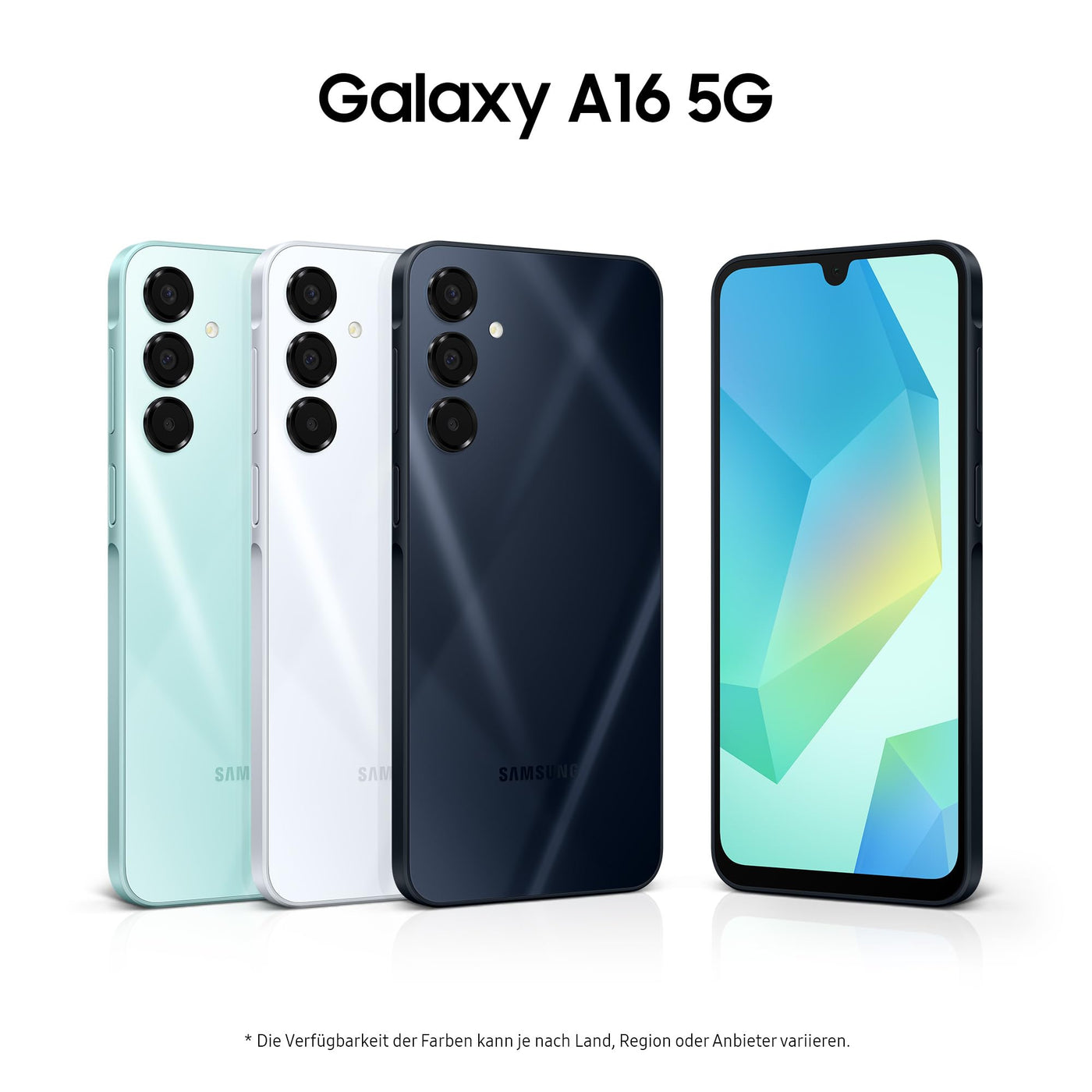 Samsung Galaxy A16 5G Smartphone ohne Vertrag, Handy mit Android, 50-MP-Hauptkamera, 16,91 cm / 6,7" Display, 128 GB, Blue Black, 2,5 Jahre Herstellergarantie [Exklusiv bei Amazon]