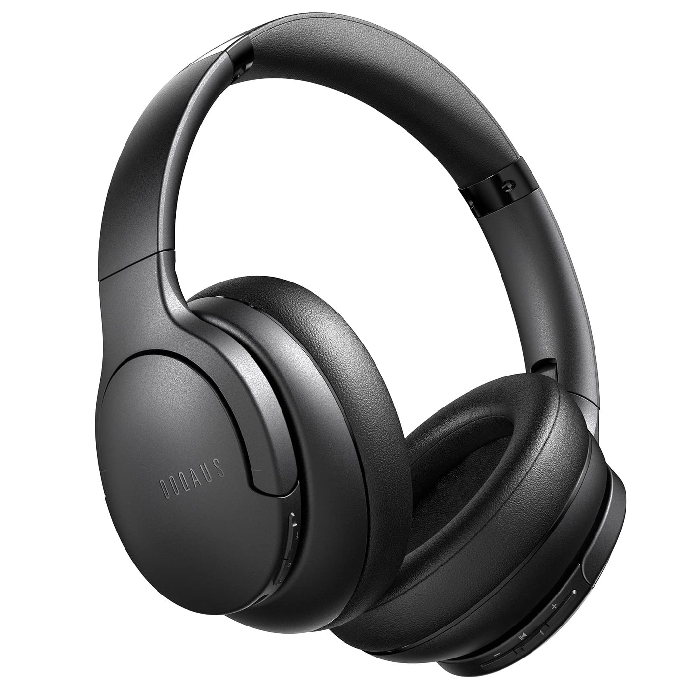 DOQAUS Bluetooth Kopfhörer Over-Ear [Bis zu 90 Std] Kopfhörer Kabellos Bluetooth mit 3 EQ-Modi, HiFi-Stereo Faltbares Bluetooth 5.3 Wireless Headphones für Reisen/Büro/Handy/PC-Schwarz